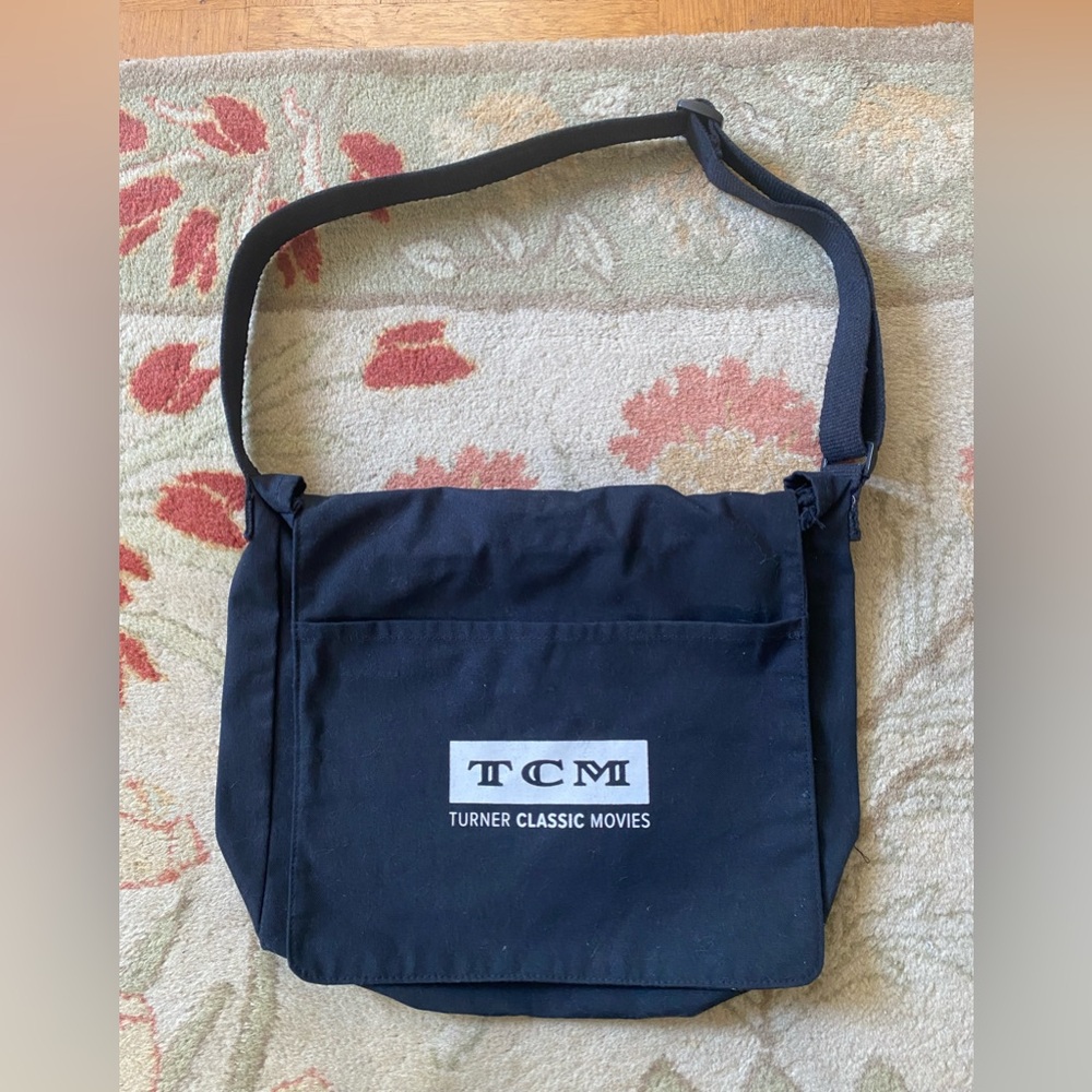 TCM collectible canvas messenger bag